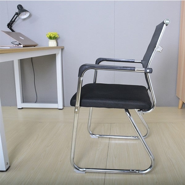 Ghế Chân Quỳ Lưng Trung – GCQVP09 8 Ghế chân quỳ lưng thấp màu đen đẹp