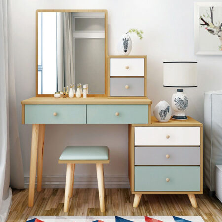 Bàn Trang Điểm Gỗ Công Nghiệp Hiện Đại – BTDVP04