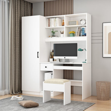 Bàn Học Liền Tủ Quần Áo – BHSVP01