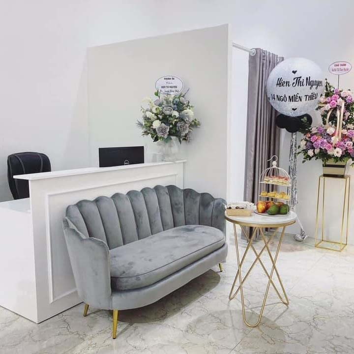 Sofa Văng Bọc Nhung - SVVP14 4 sofa văng thuyền 1m6