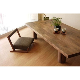 Bàn trà chân bệt gỗ Walnut - BTVP54 4 Bàn trà chân bệt