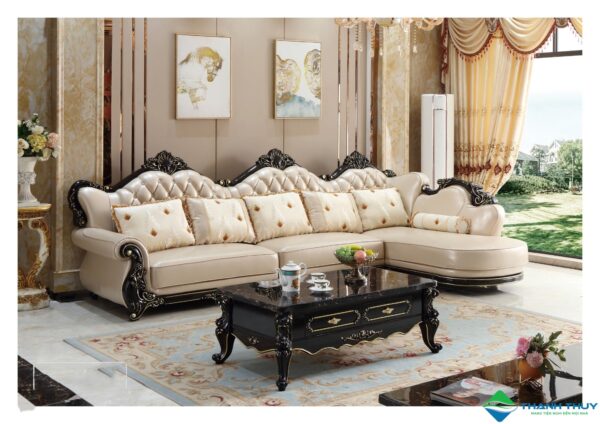 Sofa góc tân cổ điển