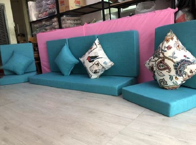 Hướng Dẫn Các Cách Tự Làm Ghế Sofa Đơn Giản Nhất Tại Nhà 5 May đệm và lưng tựa để tăng tính thẩm mỹ cho sản phẩm khi hoàn thành