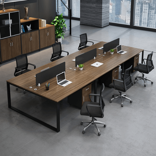 Cụm bàn làm việc nhóm 6 người CBLVVP03